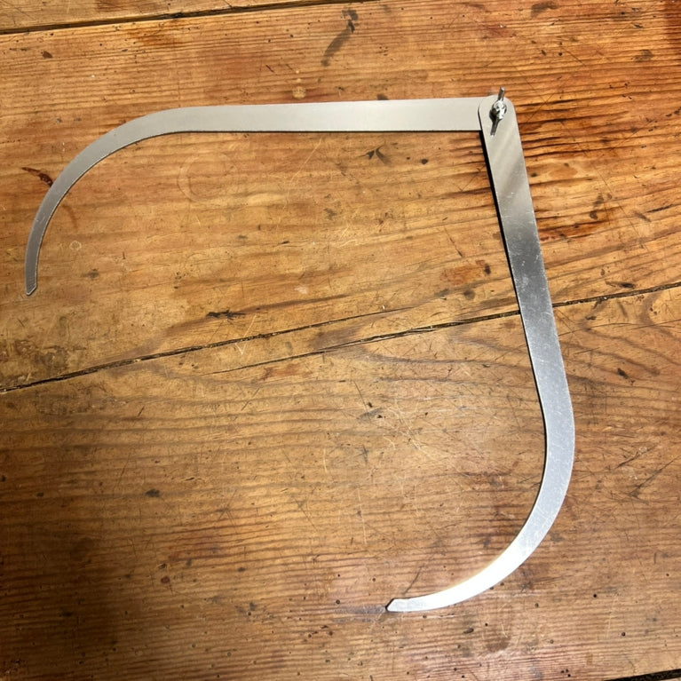 Krumpasser 12" (30cm), stål