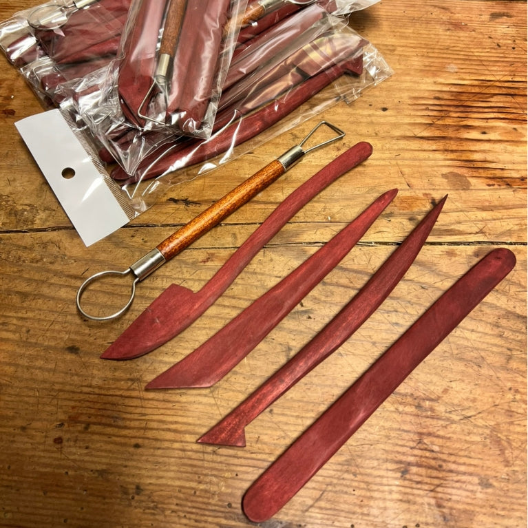 5 delers red wood verktøysett